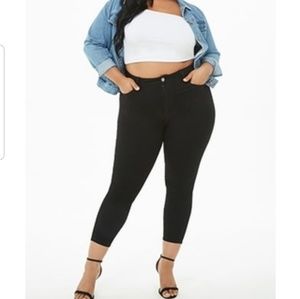 F21 Hi Rise Ankle Jeans